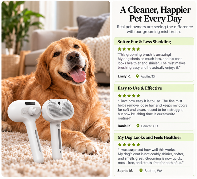 FurHush Pet Brush