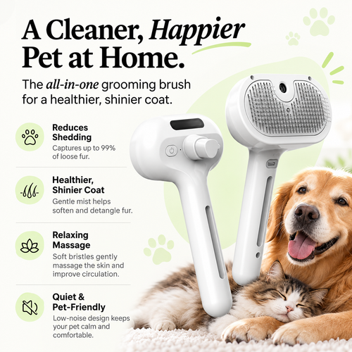 FurHush Pet Brush